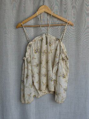 Polo Jeans Co Floral Blouse (Size S)